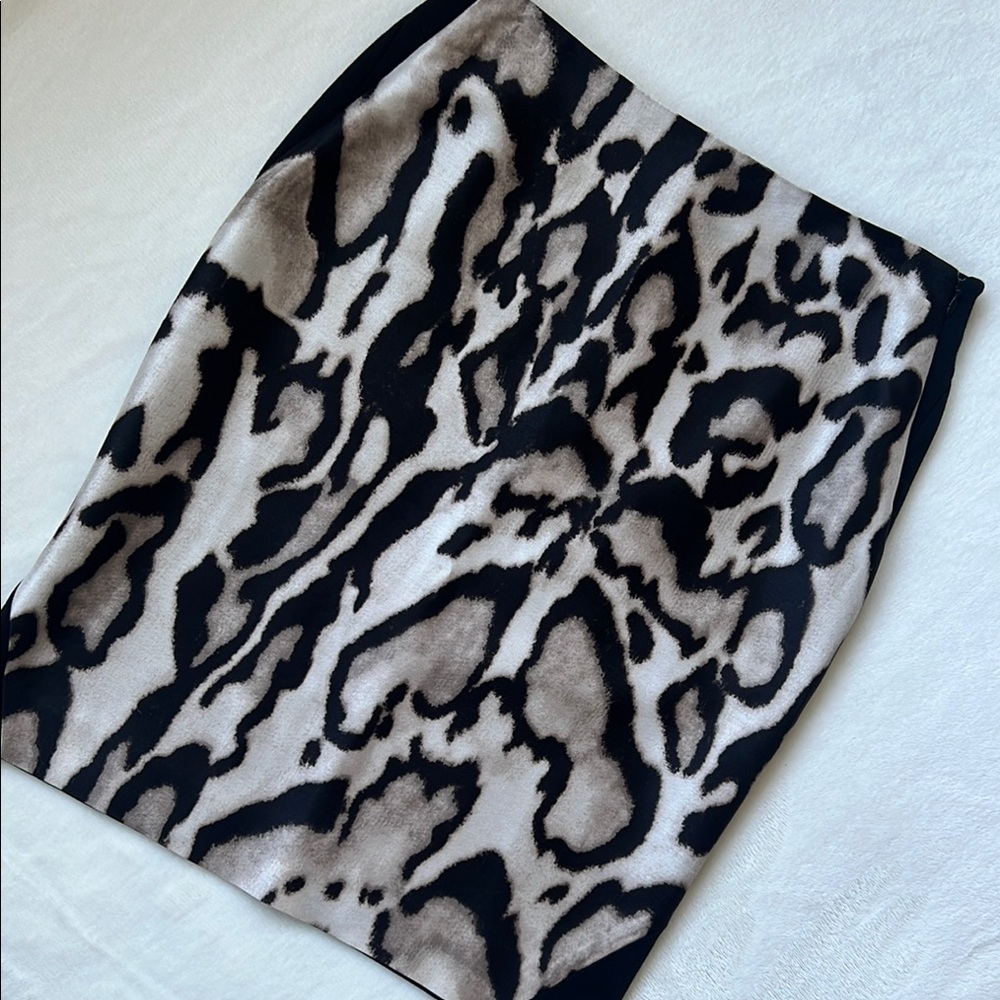 Diane Von Furstenberg Leopard Print Skirt-Mae Mikado